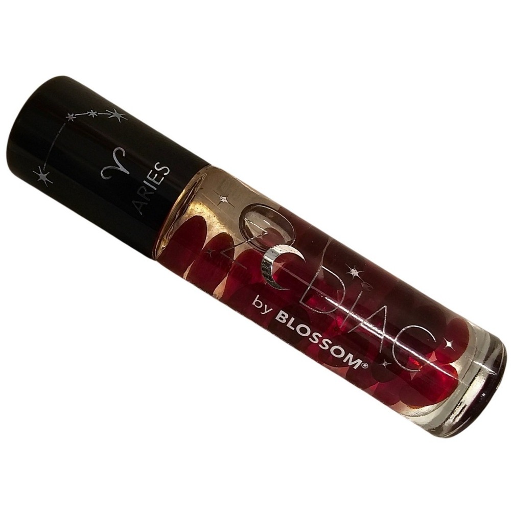 NEW Zodiac by Blossom Aries Vanilla Flavored Roll On Lip Gloss 0.20 Fl Oz